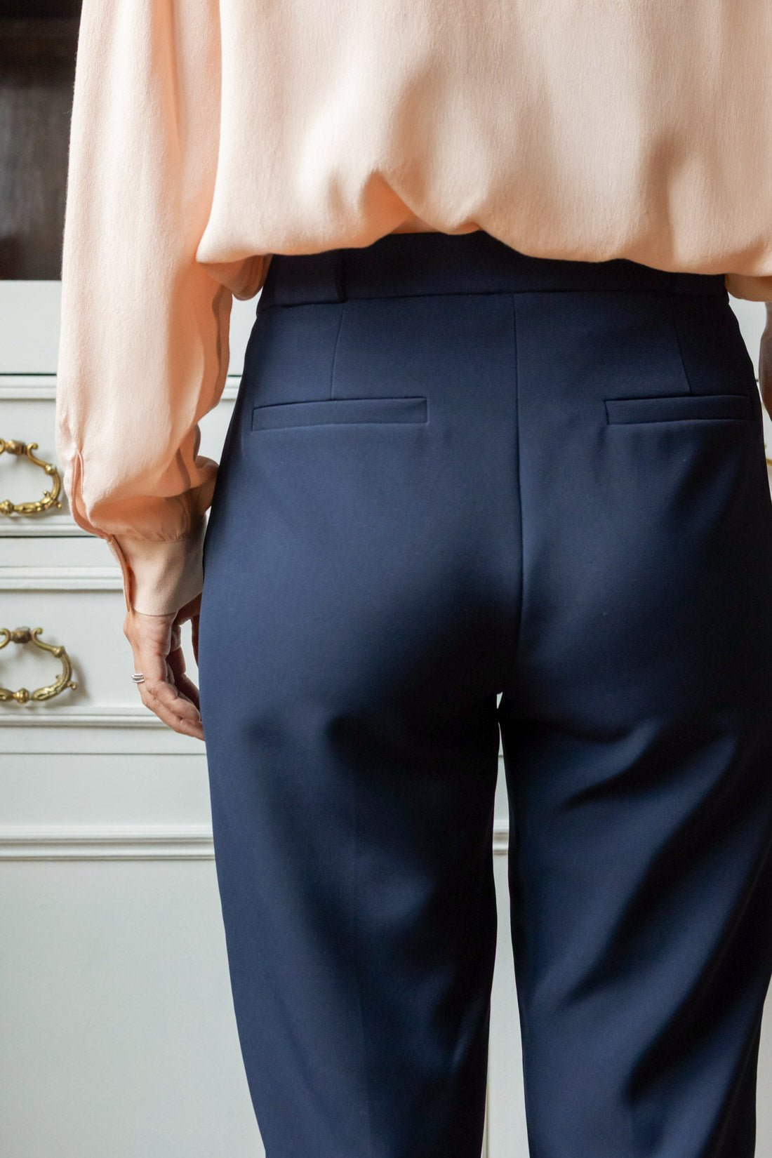 Sacha pants - navy blue - Petite and So What