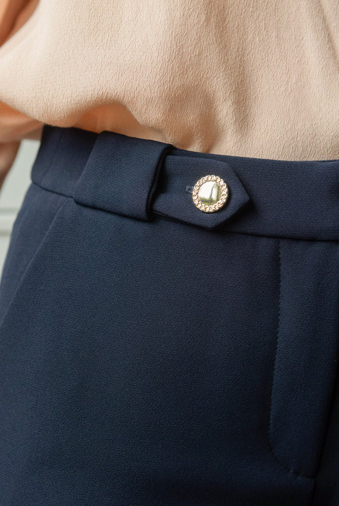 Pantalon Sacha - bleu marine - Petite and So What