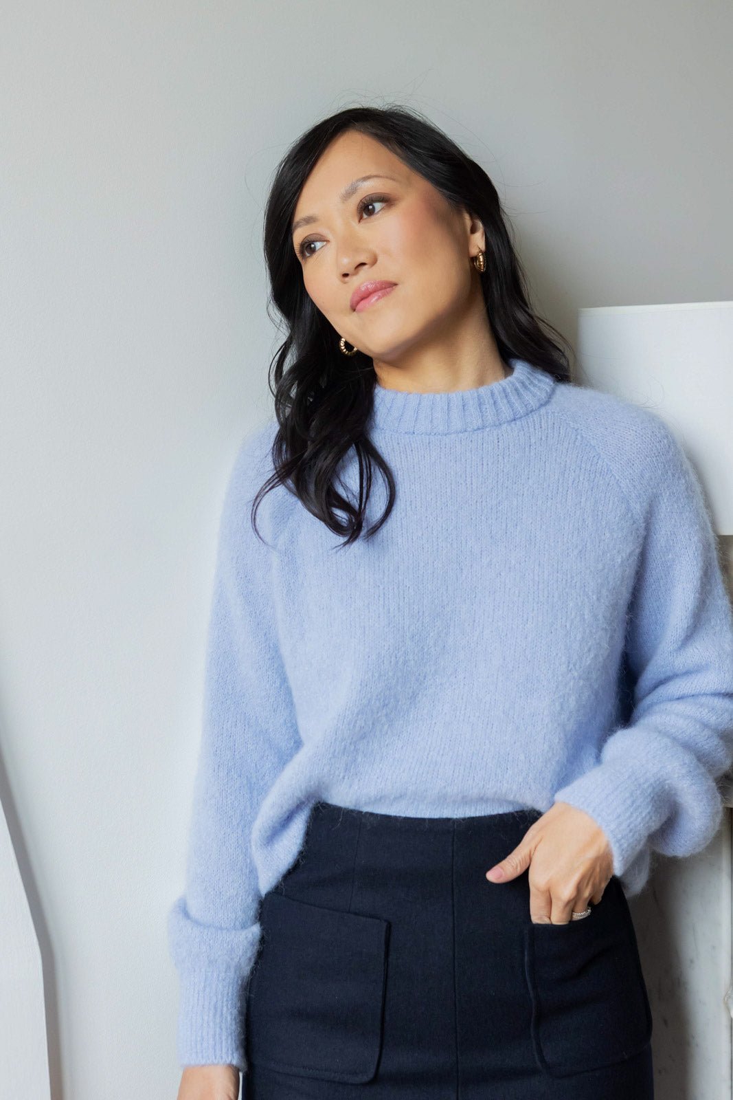 Pull Ilona - bleu lilas - Petite and So What