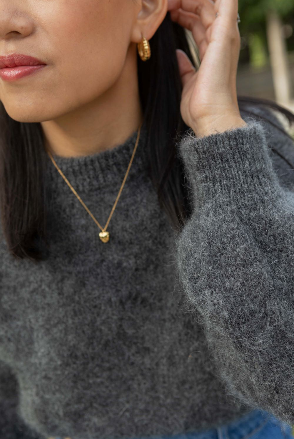 Sonja sweater - slate - Petite and So What