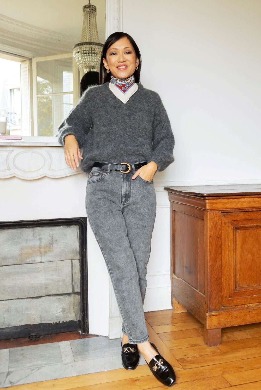Sonja sweater - slate - Petite and So What