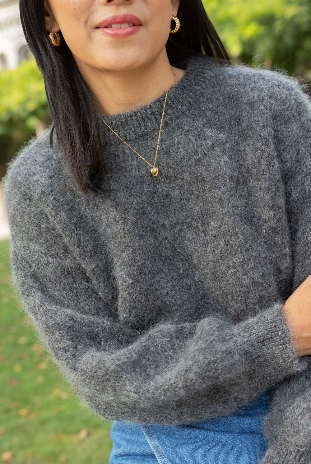 Sonja sweater - slate - Petite and So What