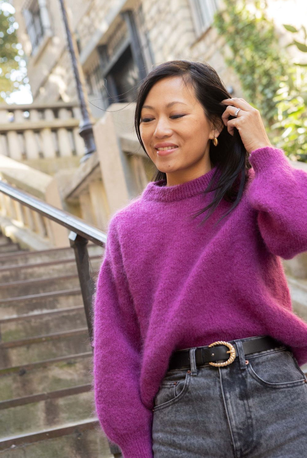 Pull Sonja - violet - Petite and So What