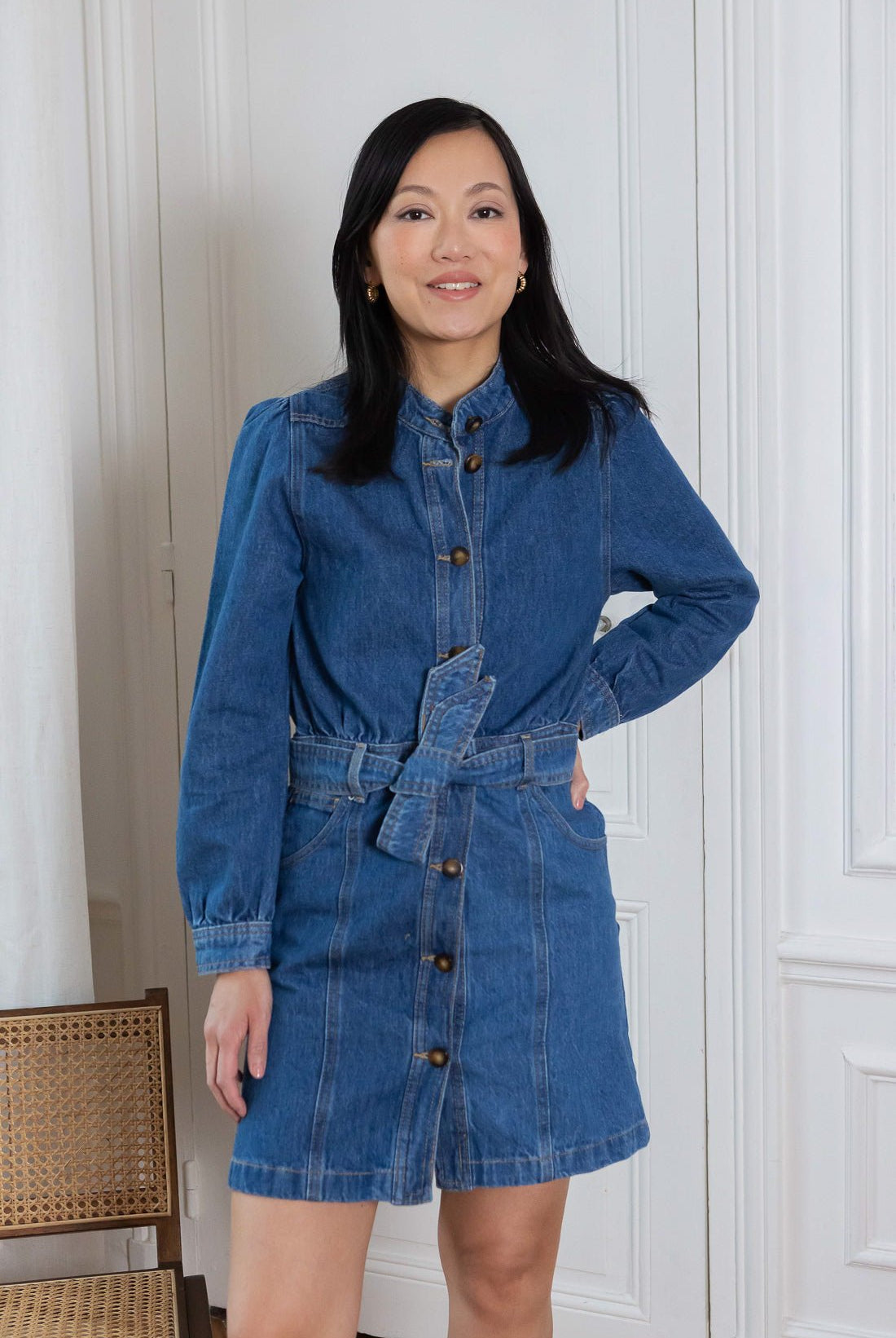 Edith dress - denim - Petite and So What
