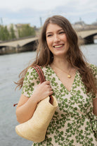 Edith dress - khaki floral - Petite and So What