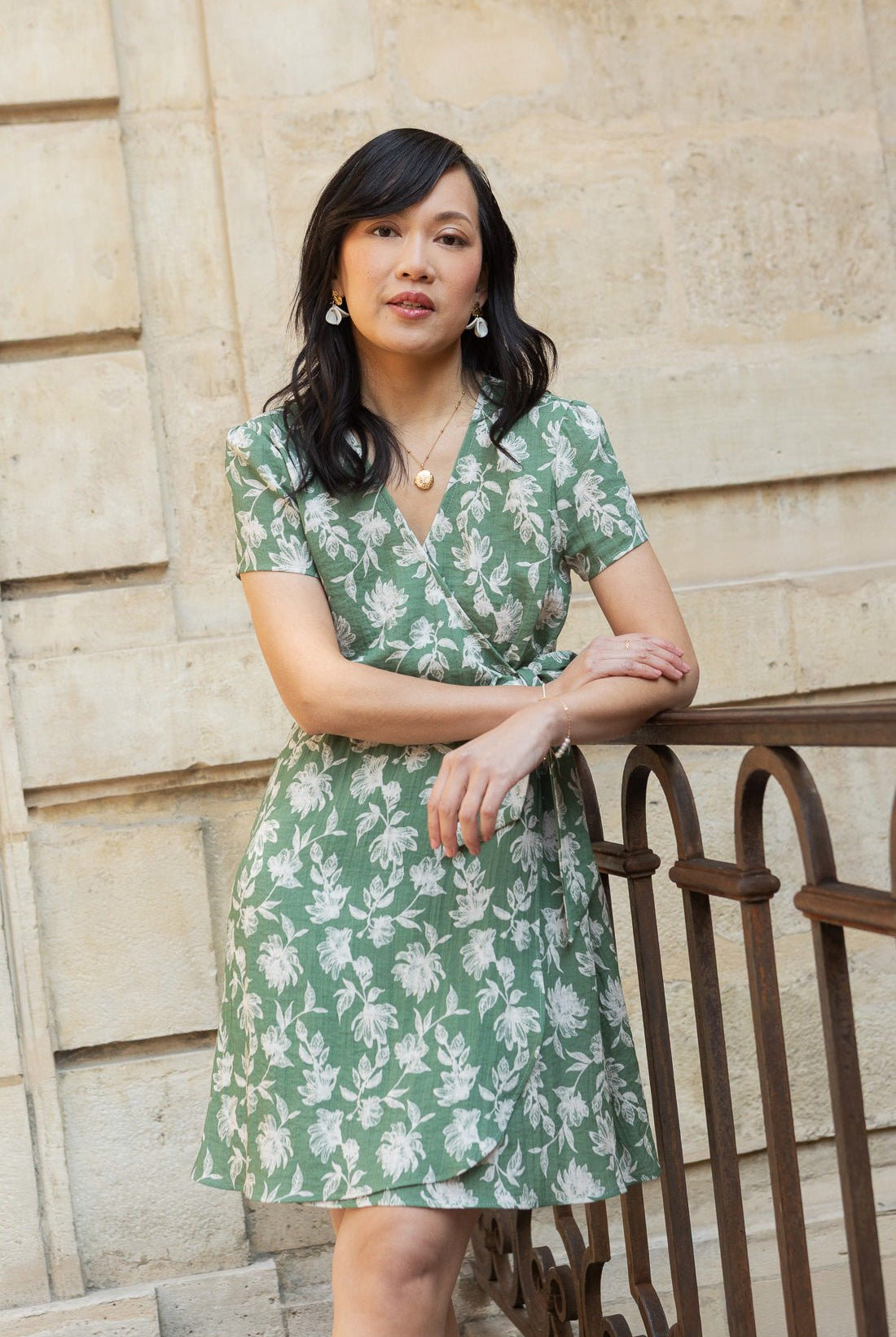 Edith dress - lime blossom - Petite and So What