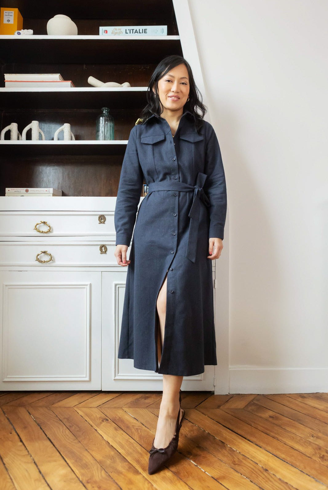 Maria Dress - Navy Blue - Petite So What