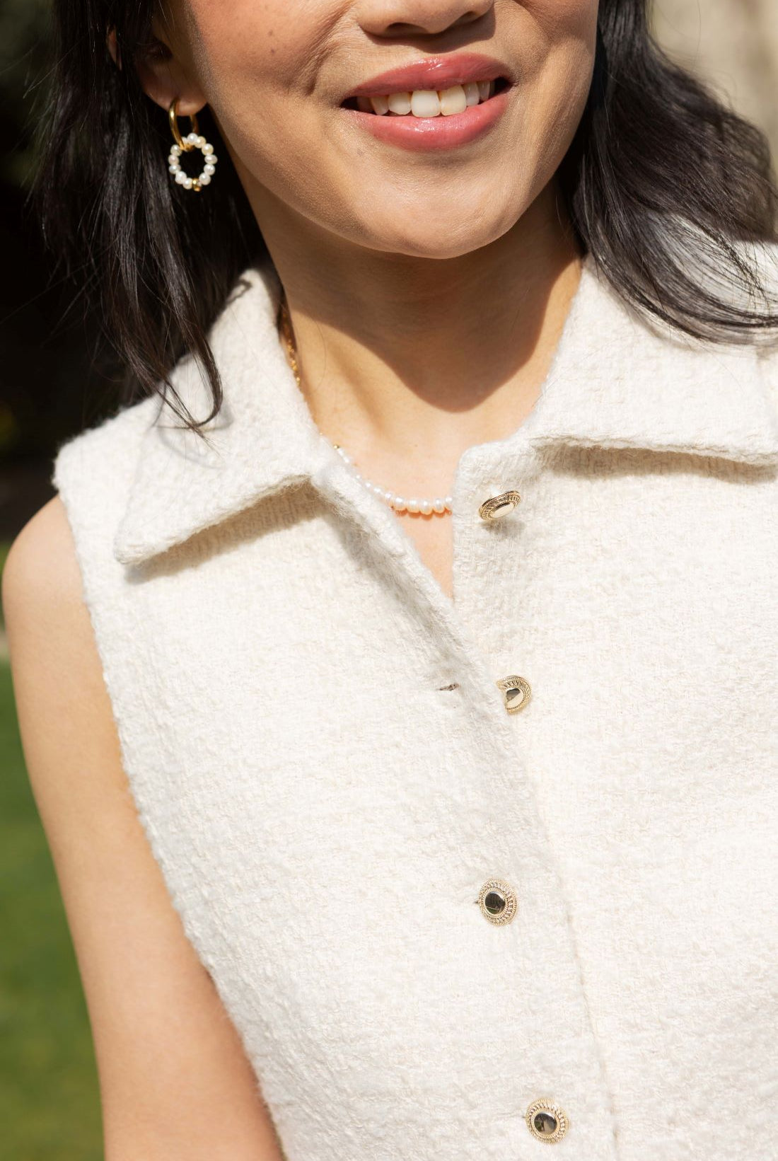 Nicola dress - ecru - Petite and So What