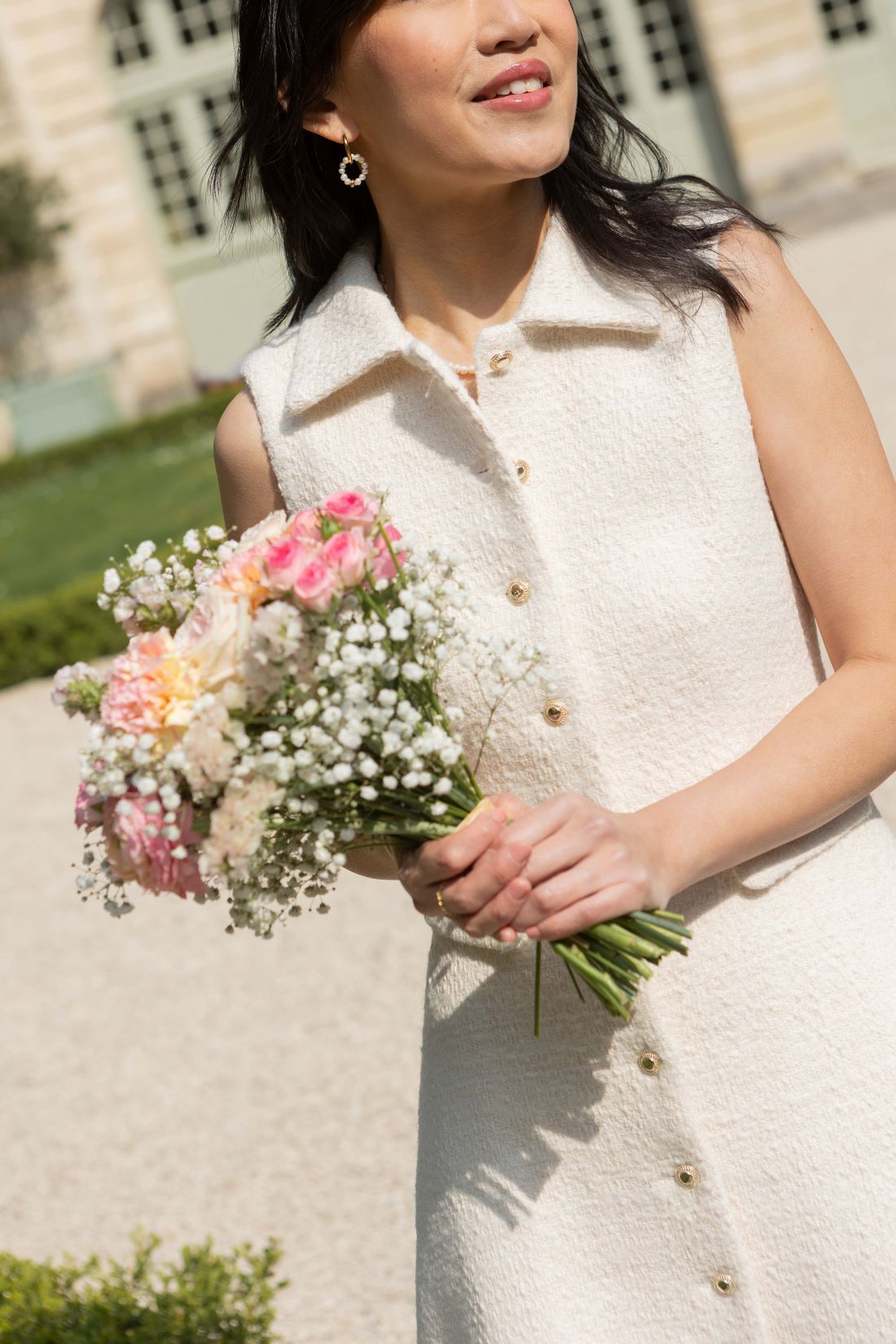 Nicola dress - ecru - Petite and So What