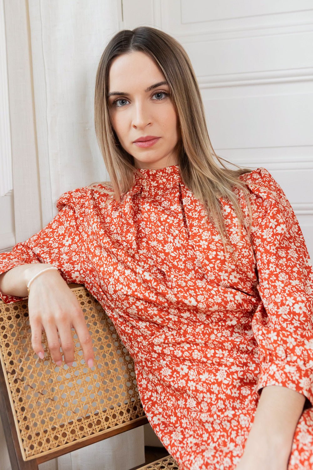 Robe Sabrina - fleuri - Petite and So What