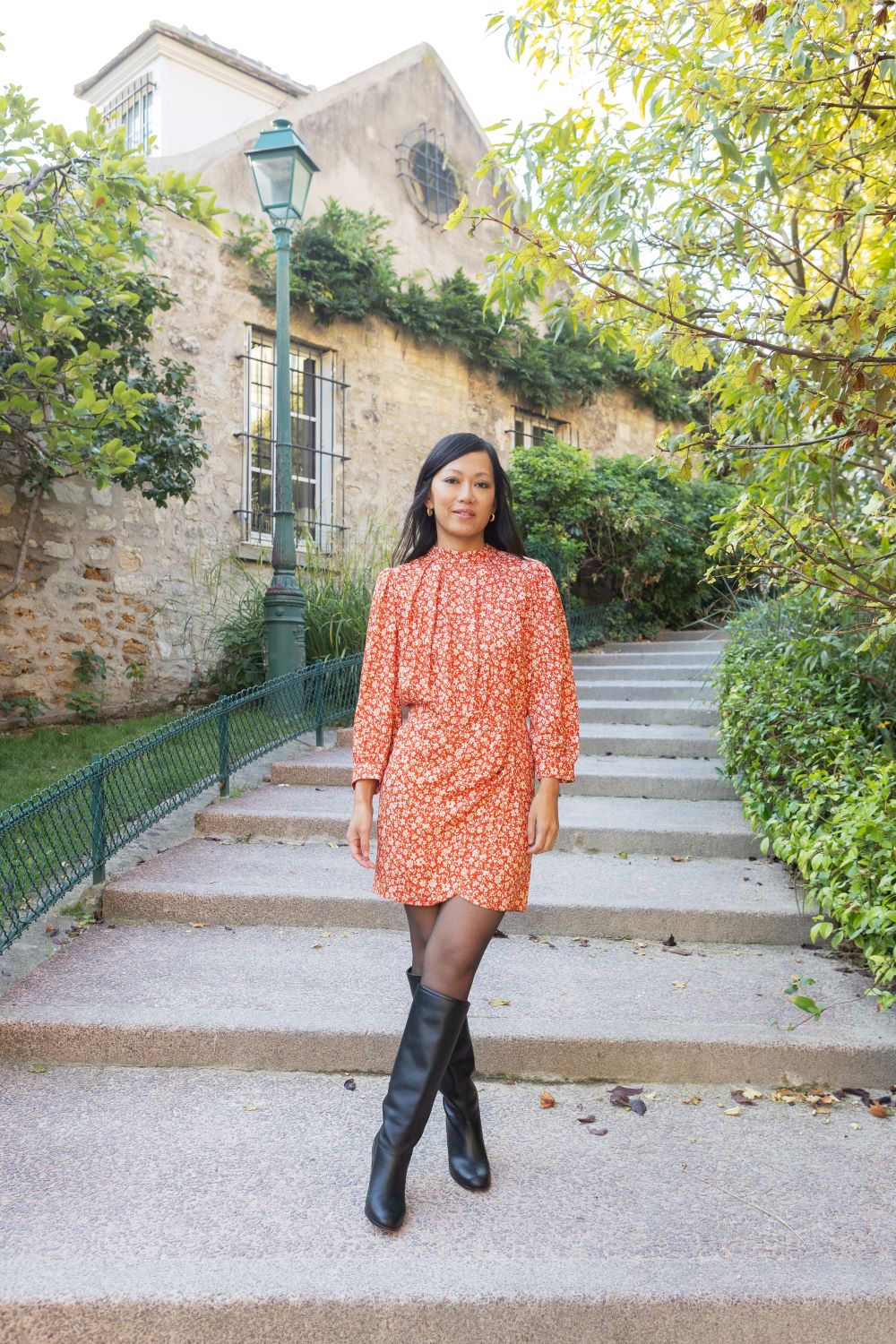 Sabrina dress - floral - Petite and So What