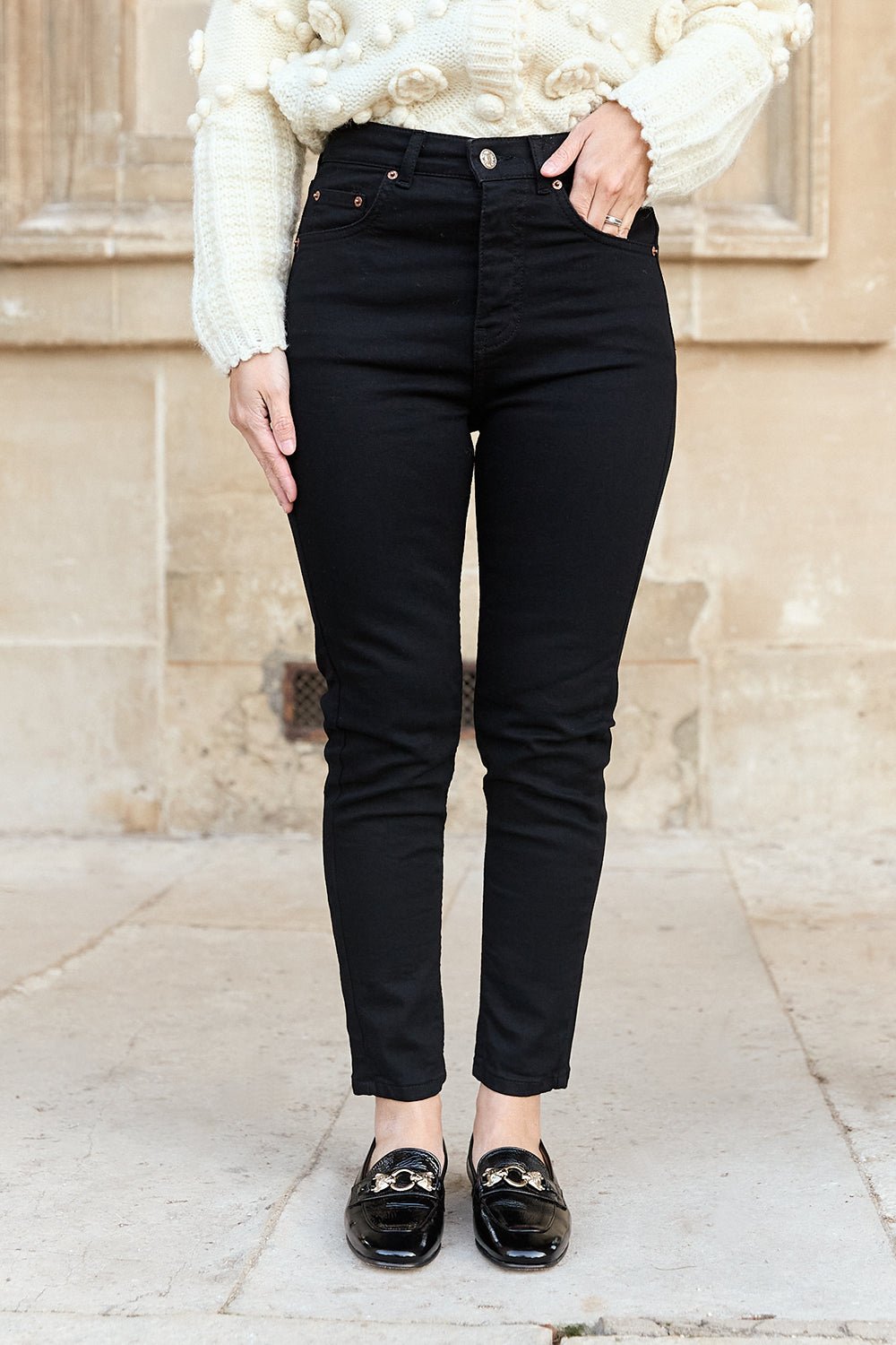 Skinny jean Christina - noir - Petite and So What