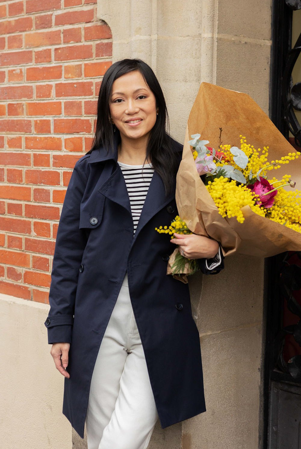 Trench Geri - marine - Petite and So What