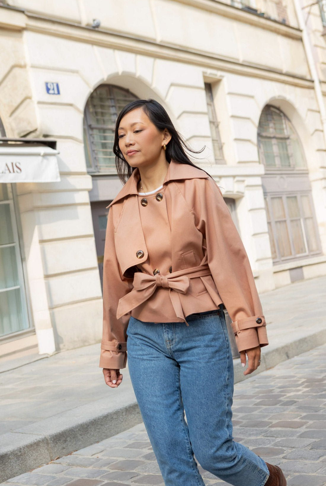 Trench Patricia - old rose - Petite and So What