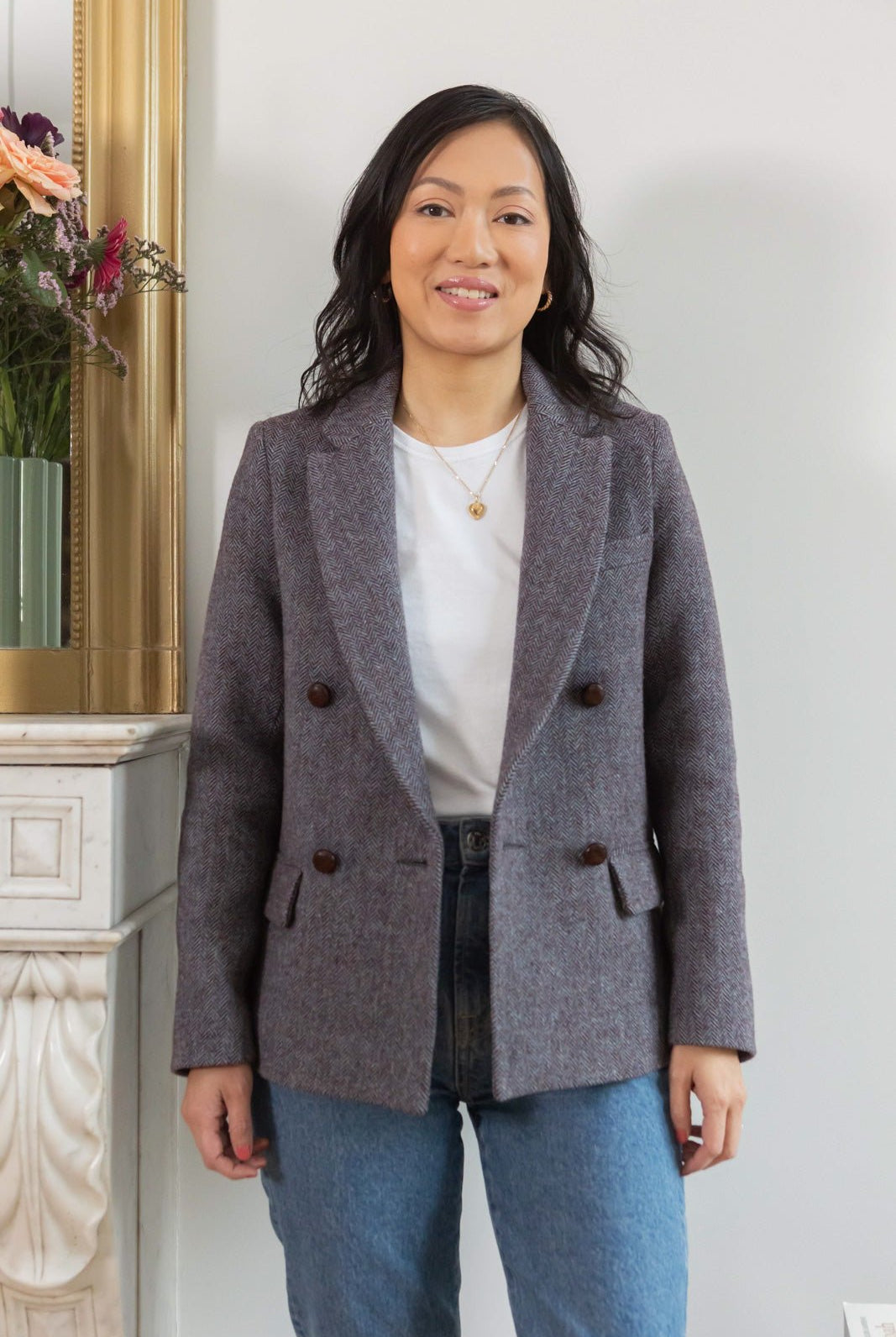 Veste Claire - chevrons - Petite and So What