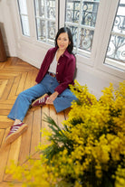 Lana jacket - plum - Petite and So What