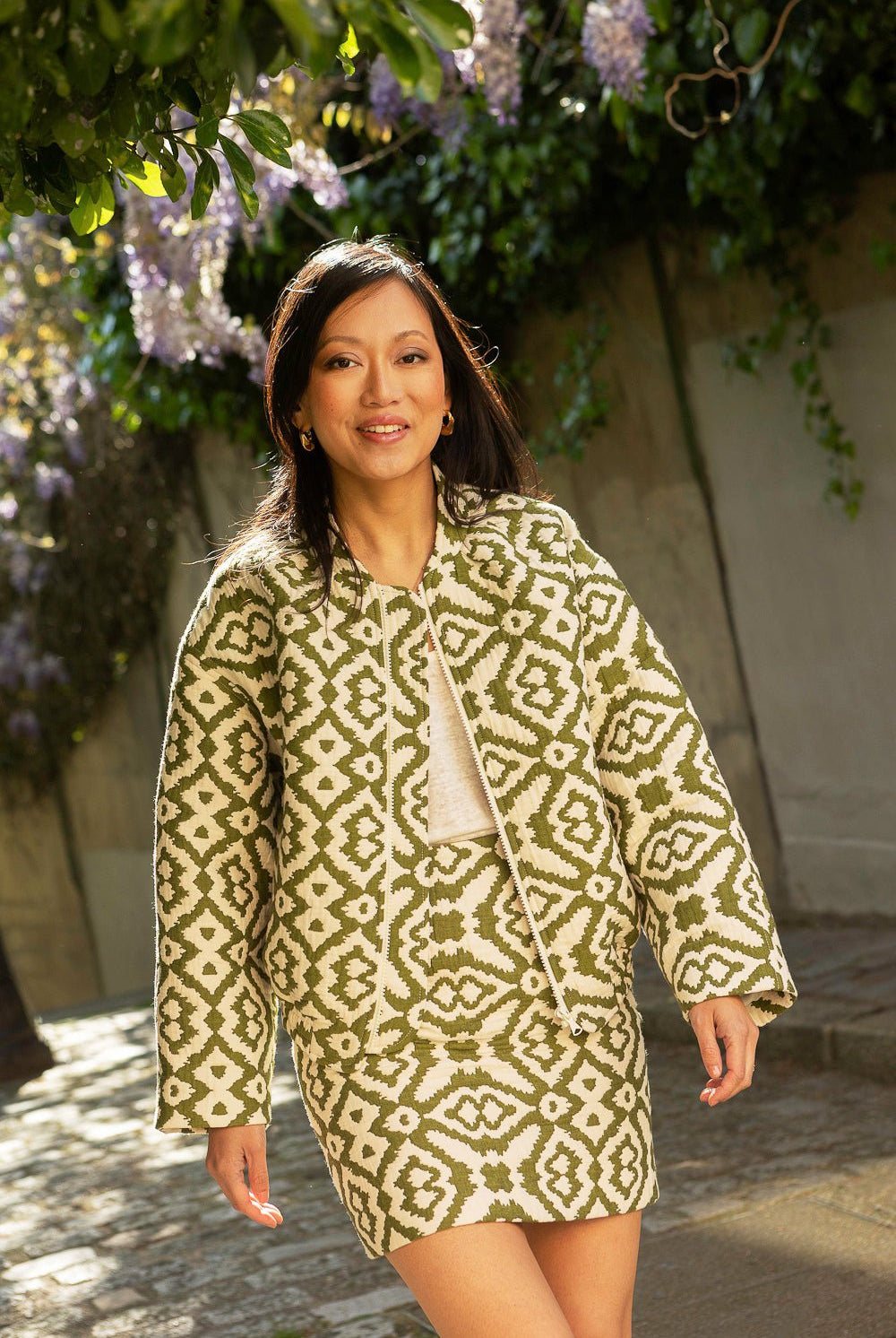 Veste Midori - jacquard matelassé - Petite and So What