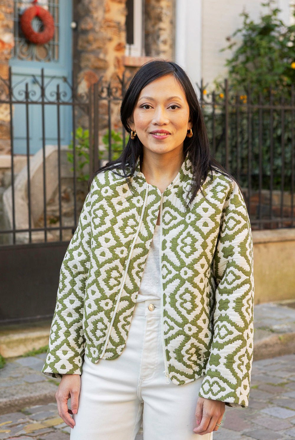 Veste Midori - jacquard matelassé - Petite and So What