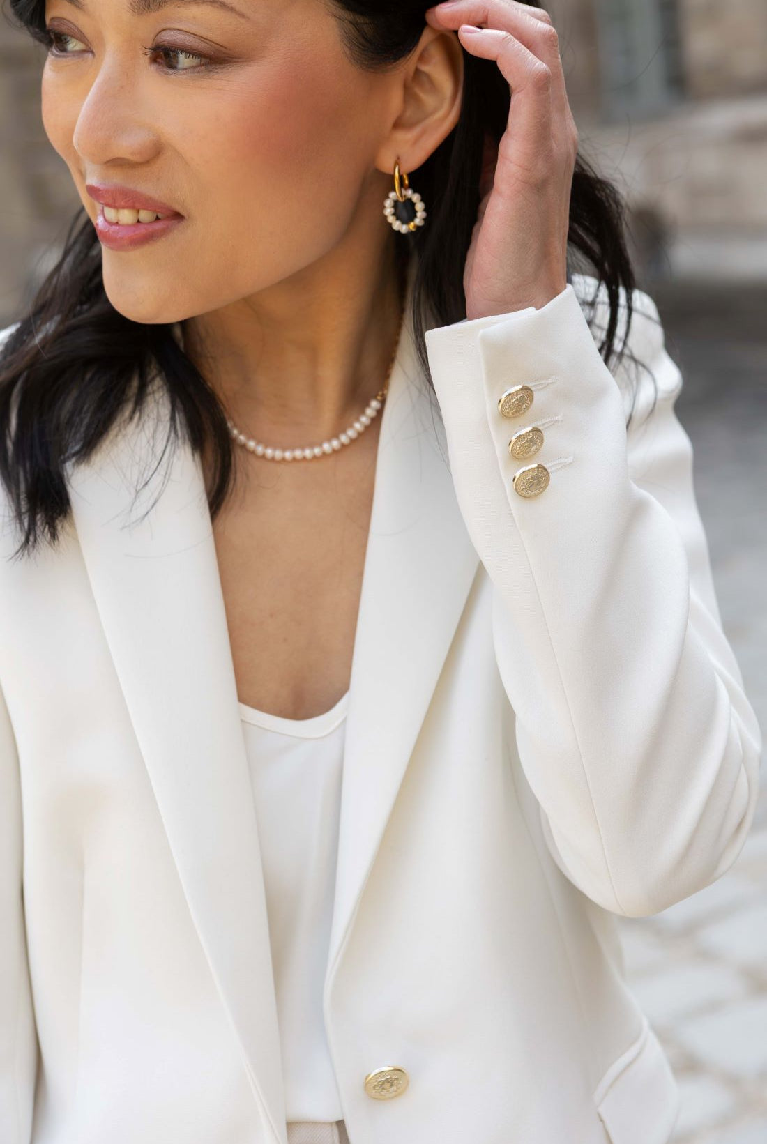 Veste Stéphanie - écru - Petite and So What