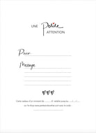 Carte cadeau - Petite and So What