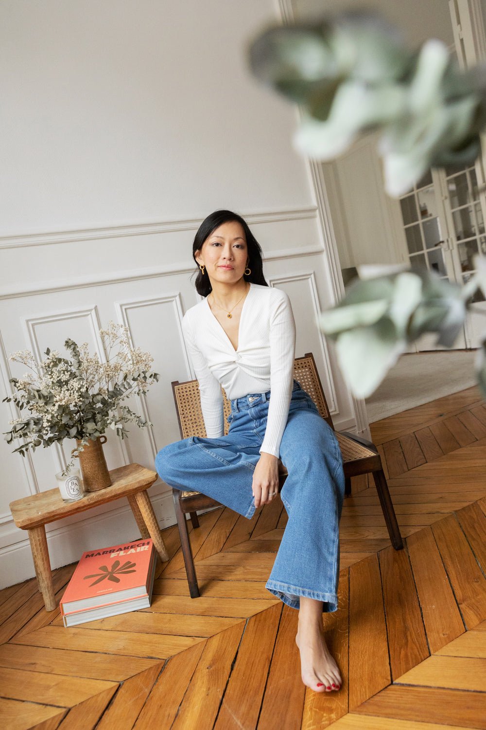 Audrey wide jeans - denim blue - Petite and So What