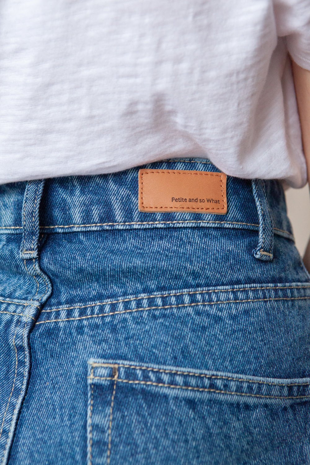 Mom jean Bonnie - denim blue - Petite and So What