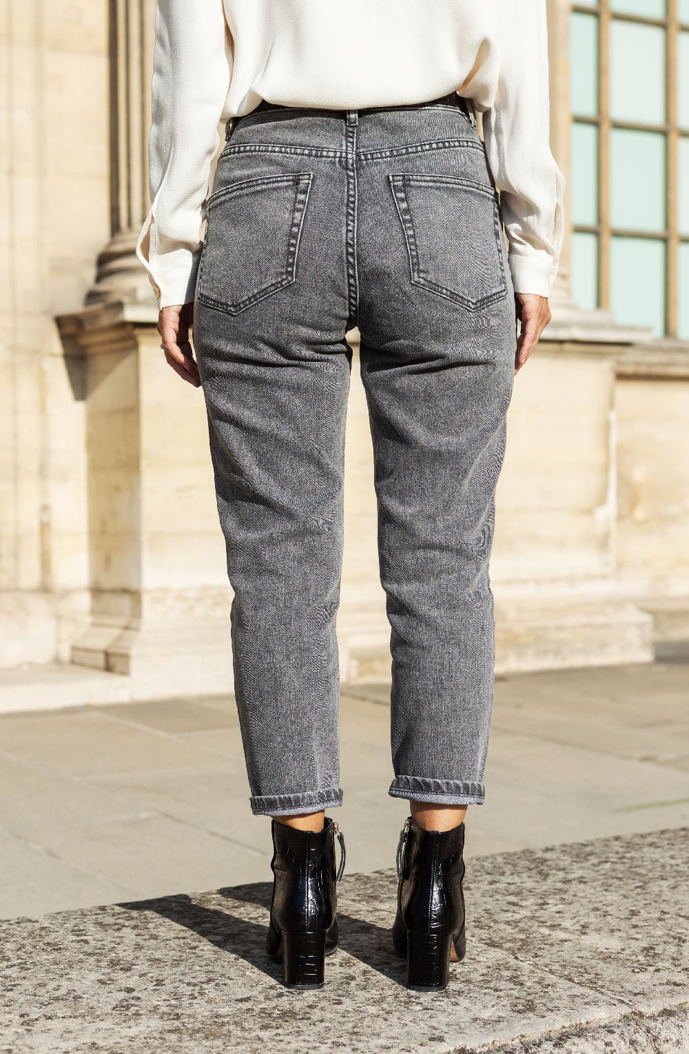 Mom jeans Camila - grey - Petite and So What