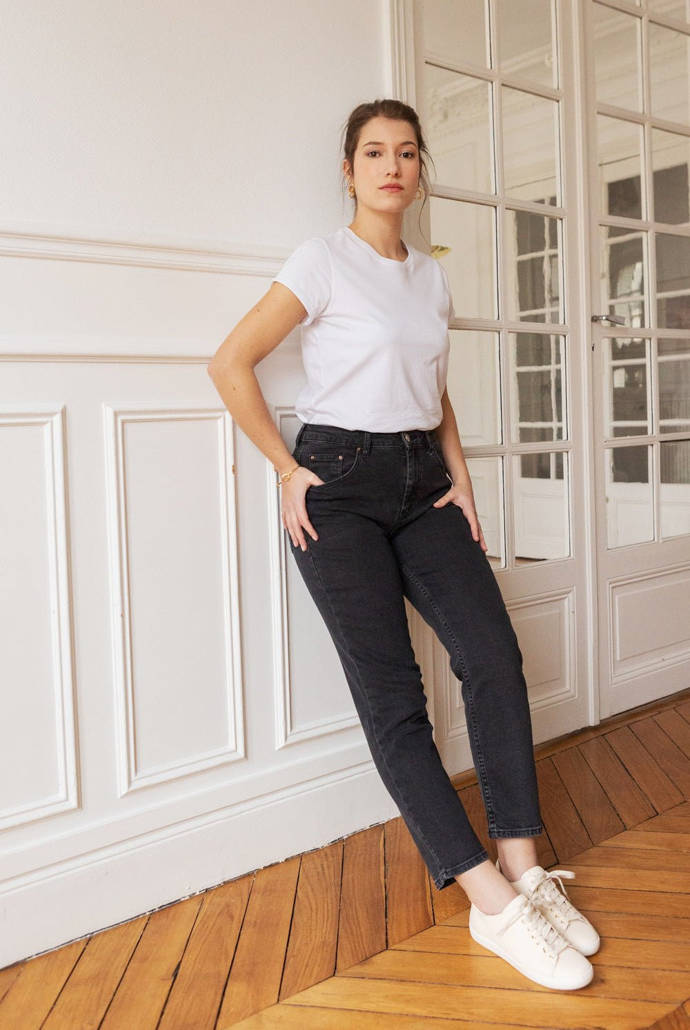 Mom jean Camila - noir - Petite and So What