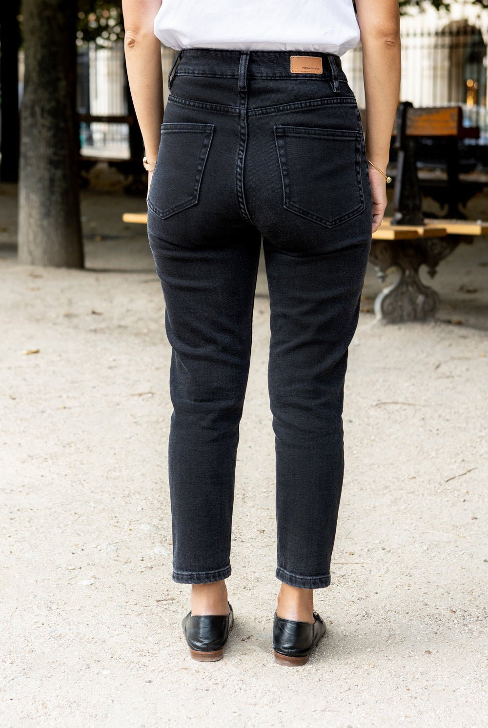 Mom jean Camila - noir - Petite and So What