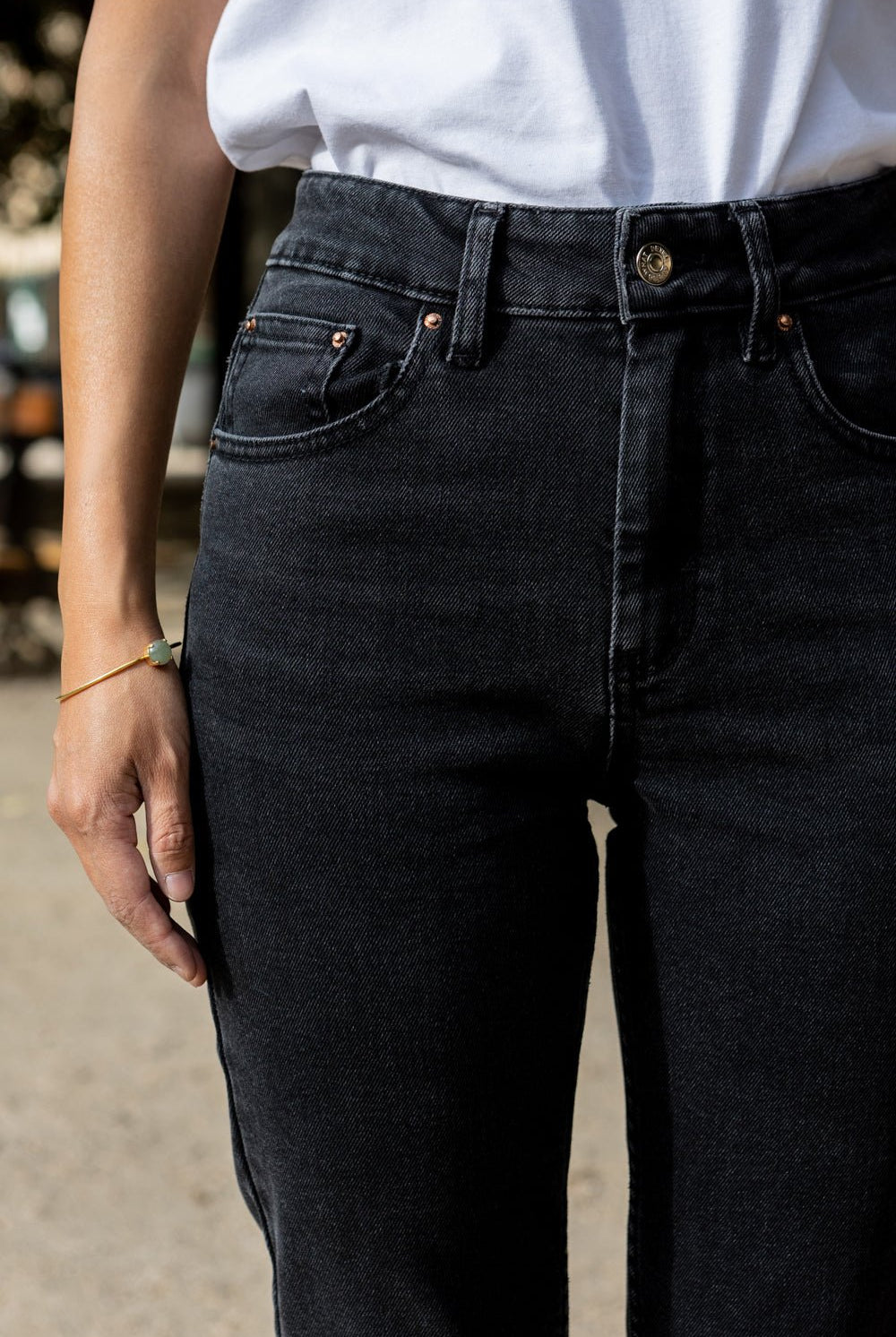 Mom jean Camila - noir - Petite and So What