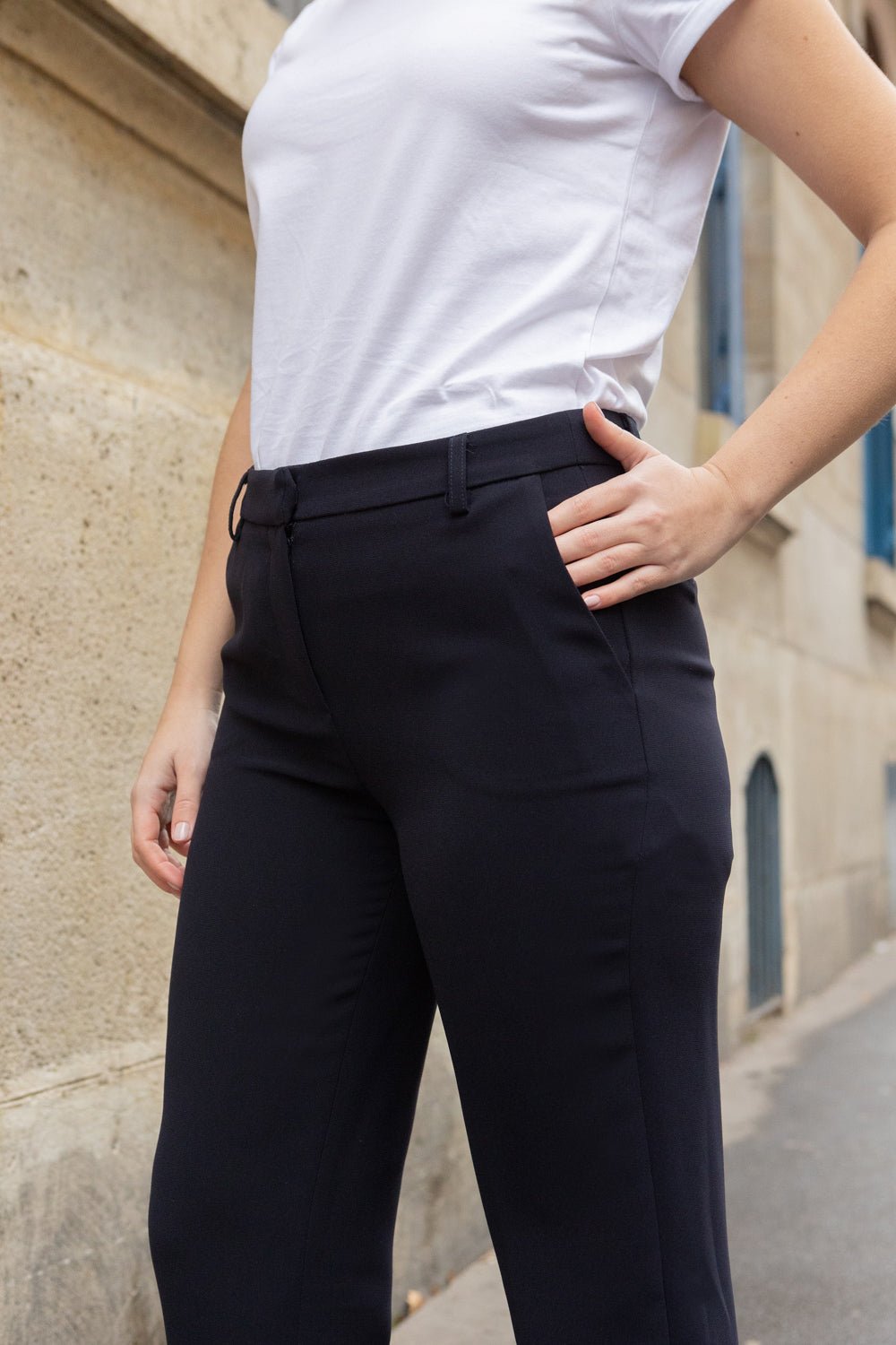 Pantalon Greta - marine - Petite and So What