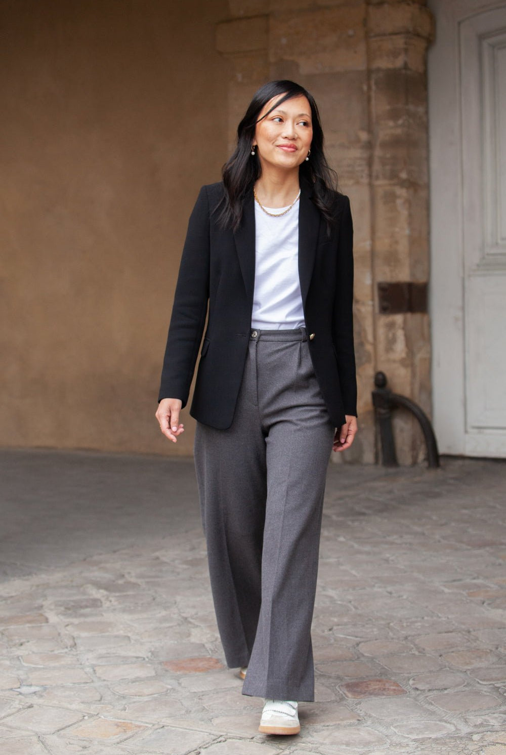 Pantalon Lucy - gris - Petite and So What