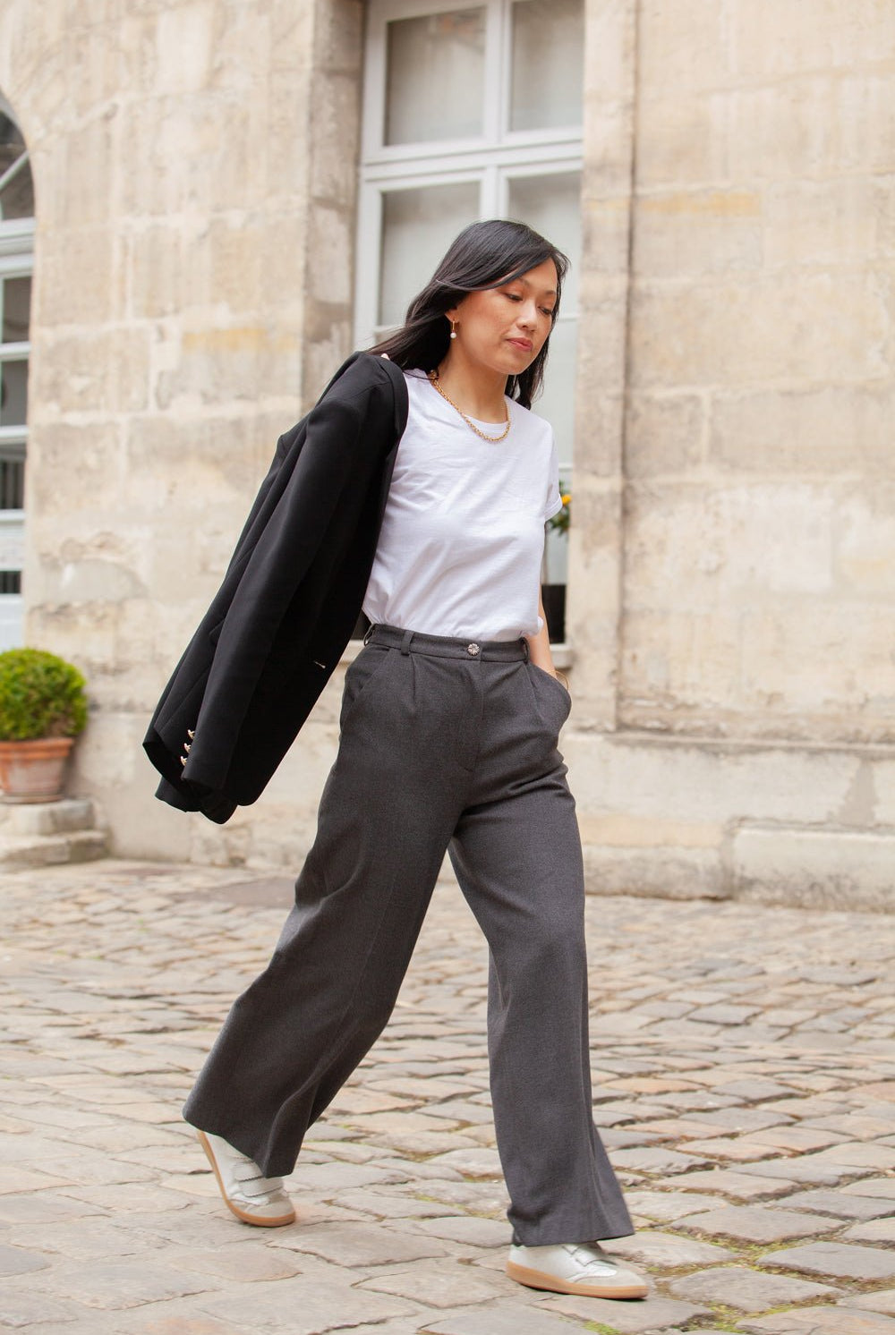 Lucy pants - grey - Petite and So What