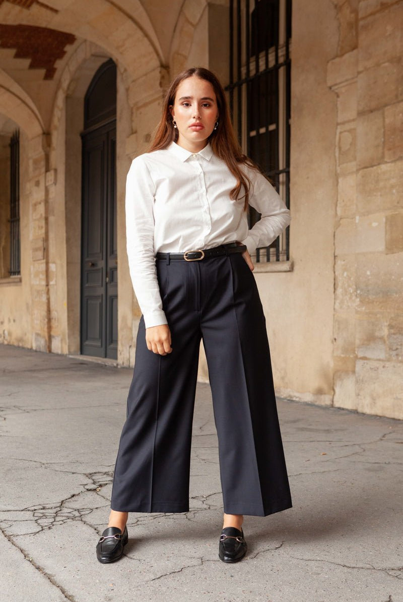 Pantalon Vanessa - marine - Petite and So What