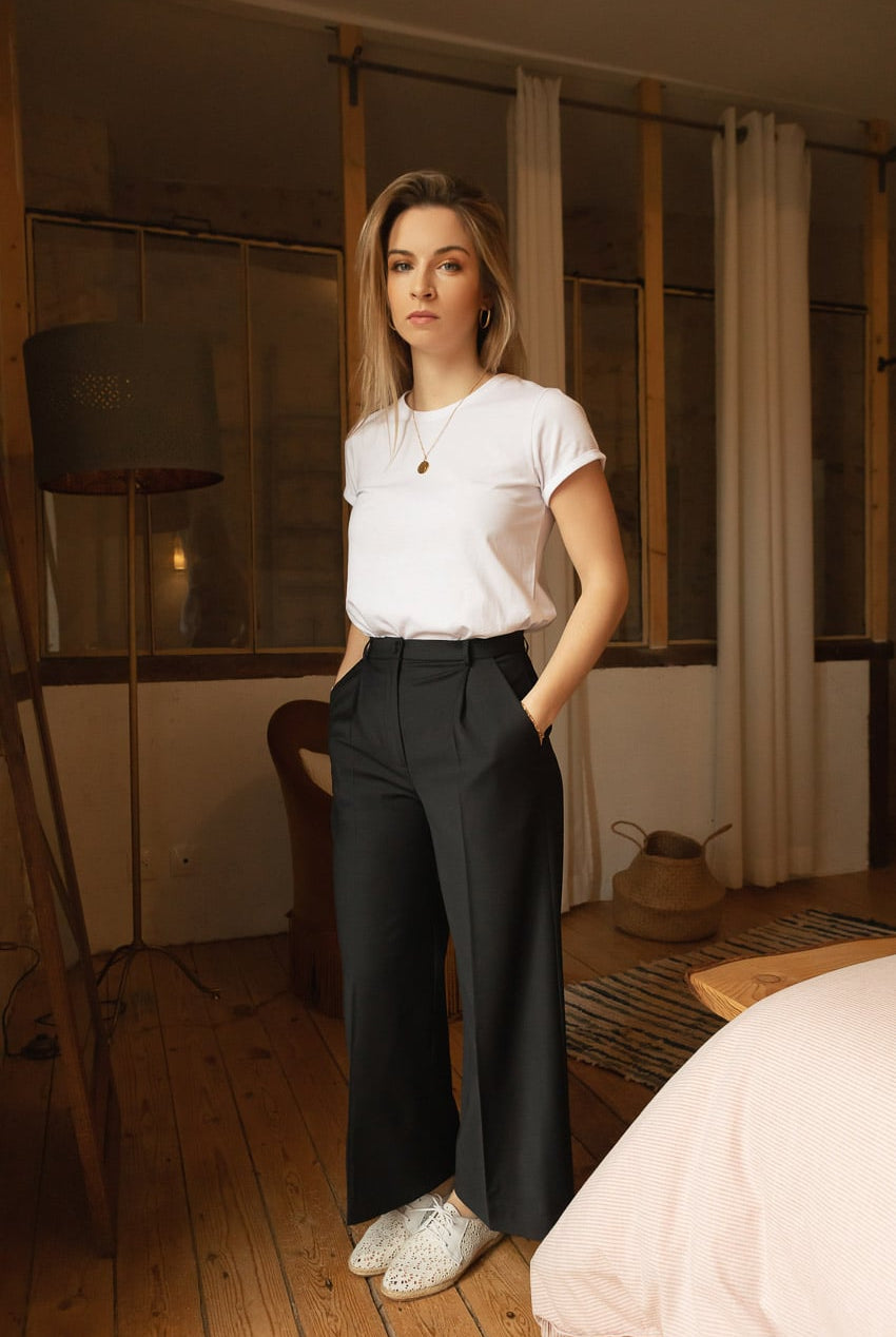 Pantalon Vanessa - marine - Petite and So What