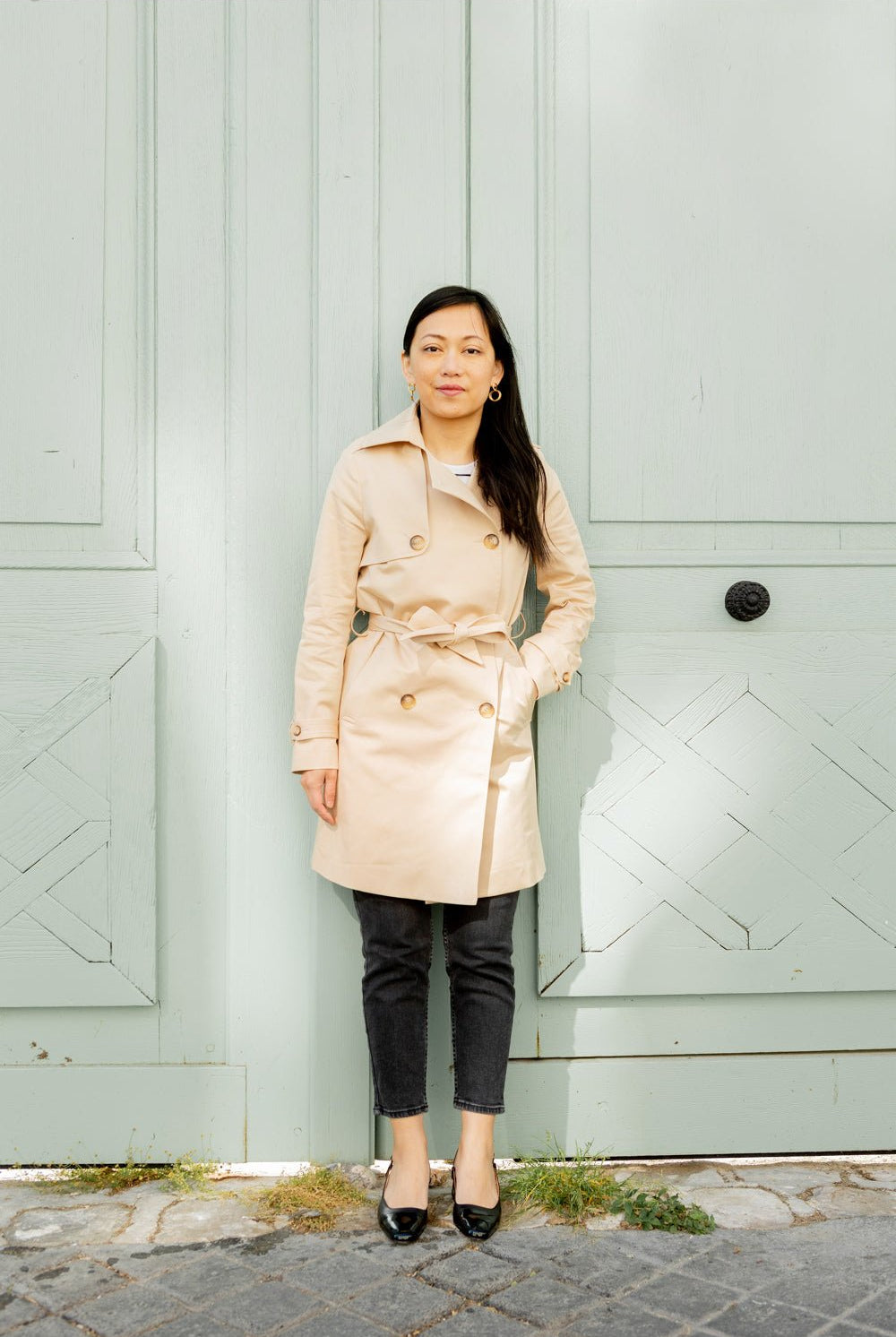 Petite-and-so-what-trench-femme-petite-beige-court-essentiel