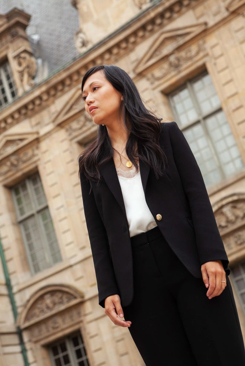 Veste Stéphanie - noire - Petite and So What