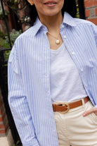 Petite-and-so-what-chemise-oversizve-rayure-bleu-femme-petite-sibylle