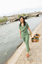 Petite-and-so-what-combinaison-femme-petite-vert-tilleul
