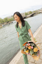 Petite-and-so-what-combinaison-femme-petite-vert-tilleul