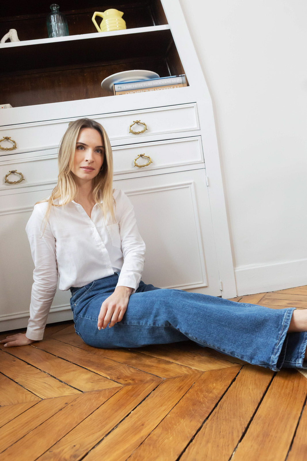 Petite-and-so-what-jean-femme-petite-large-boucle-argent-femme-petite