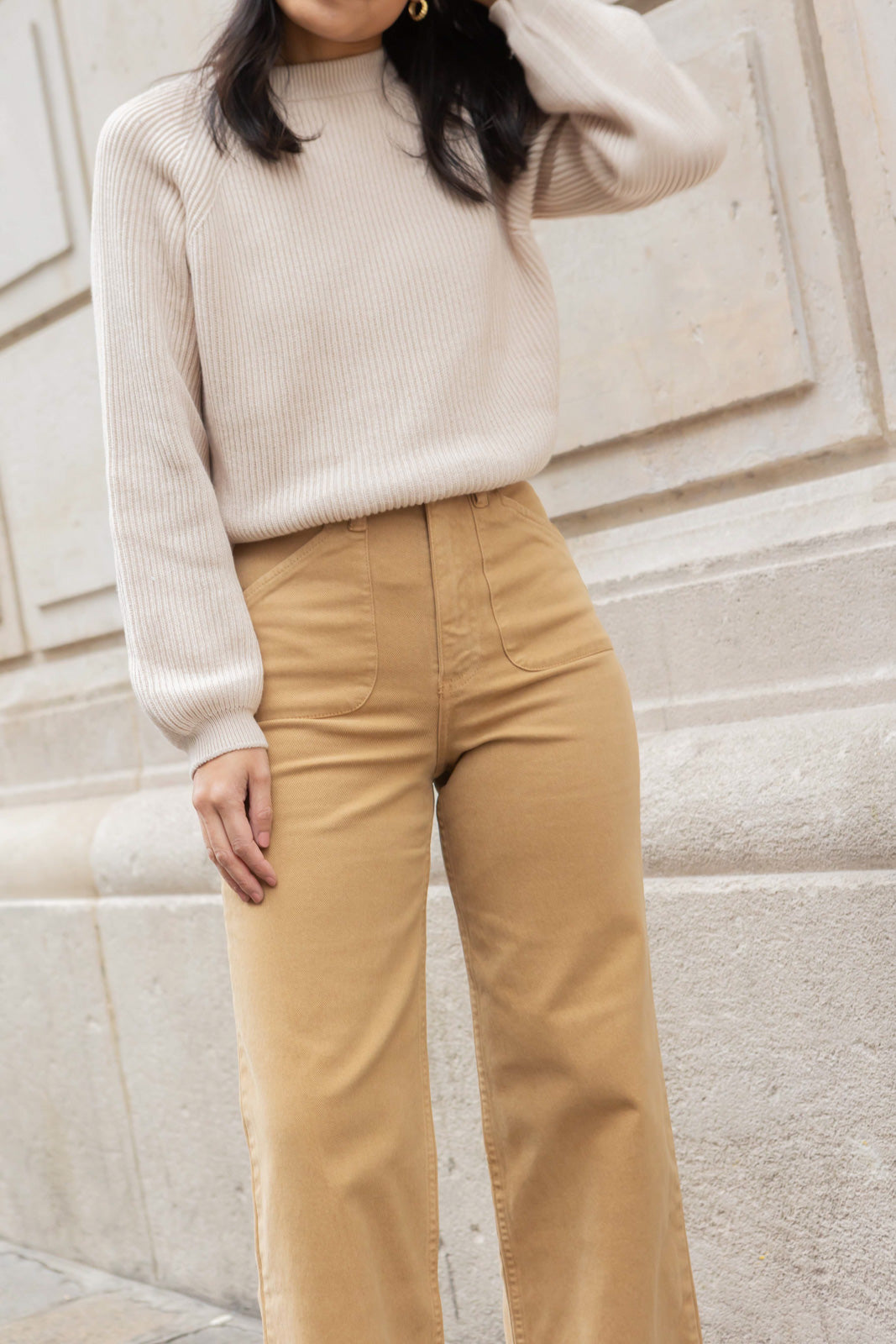 Petite-and-so-what-jean-large-beige-camel-femme-petite-dolly