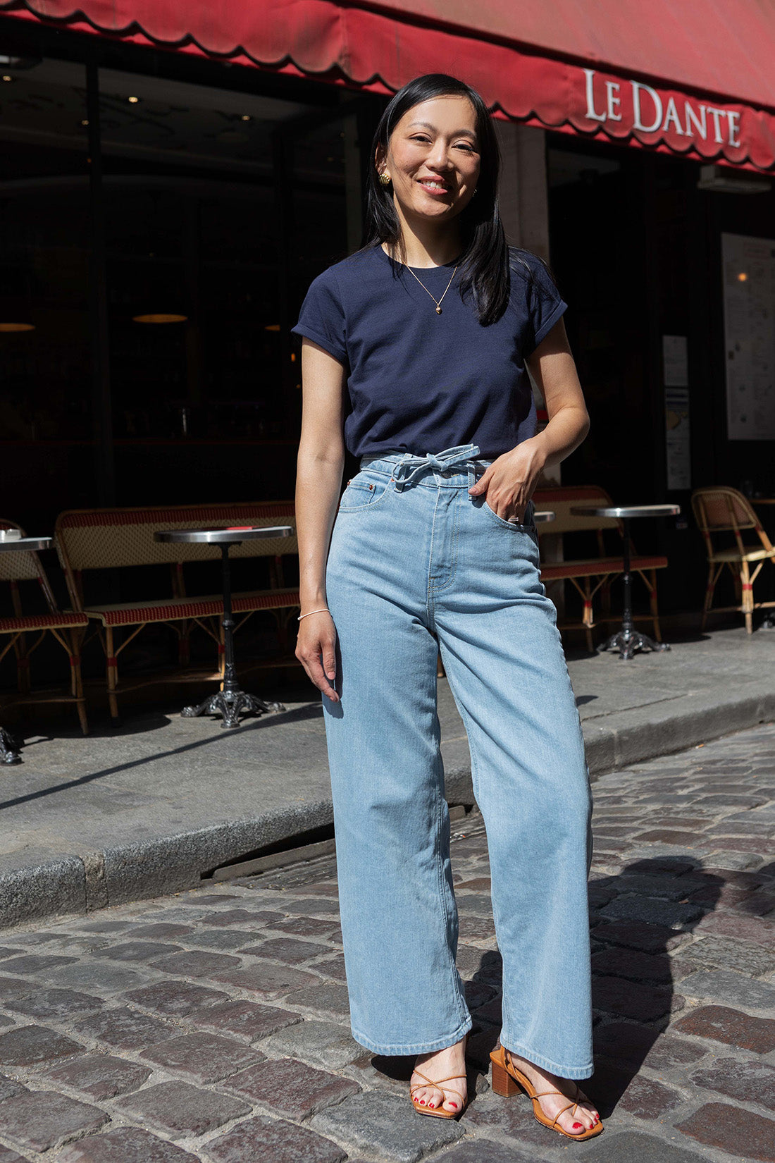Petite-and-so-what-tee-shirt-coton-marine-femme-petite