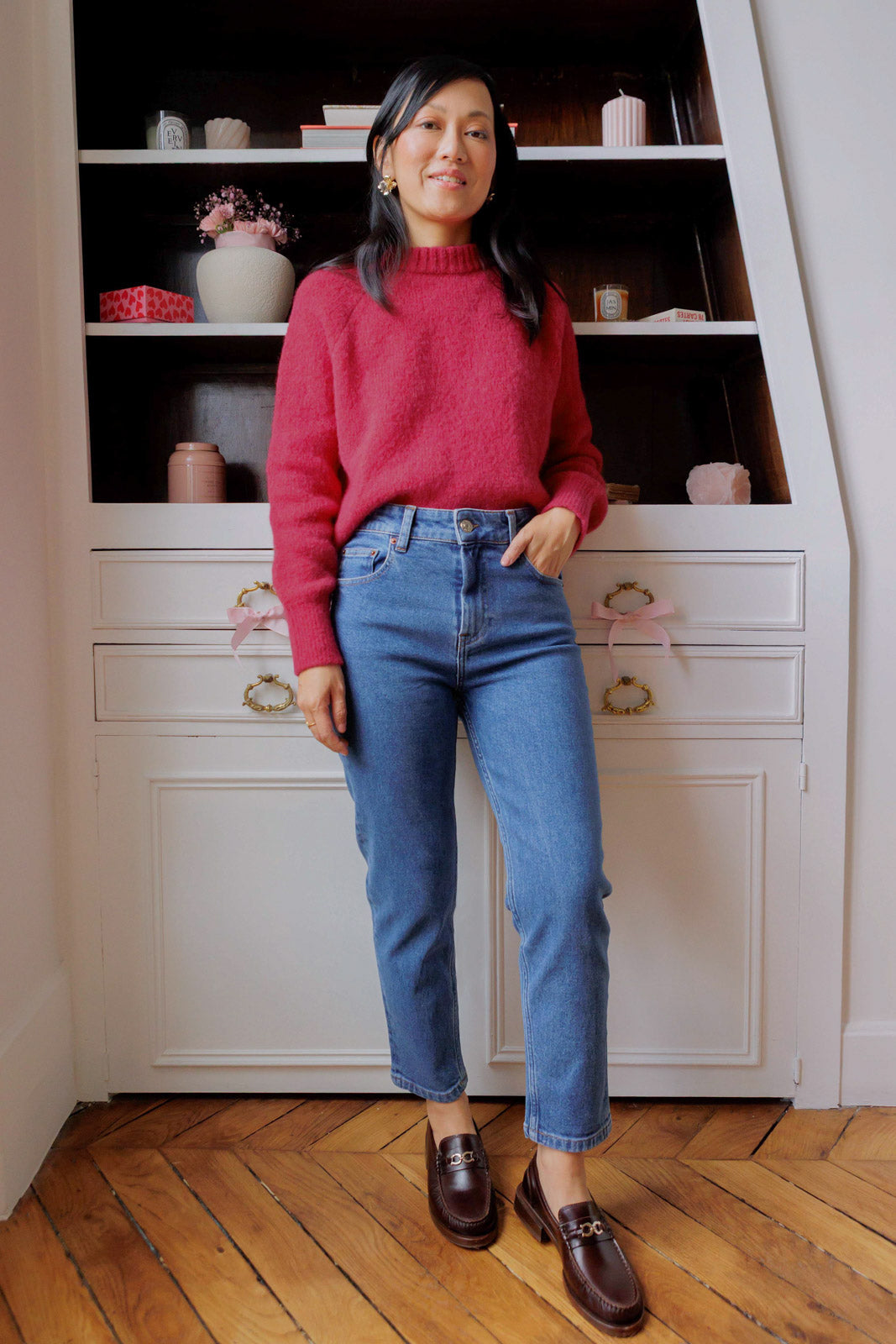 Petite-and-so-what-jean-mom-bleu-denim-ajustee-femme-petite-lisa