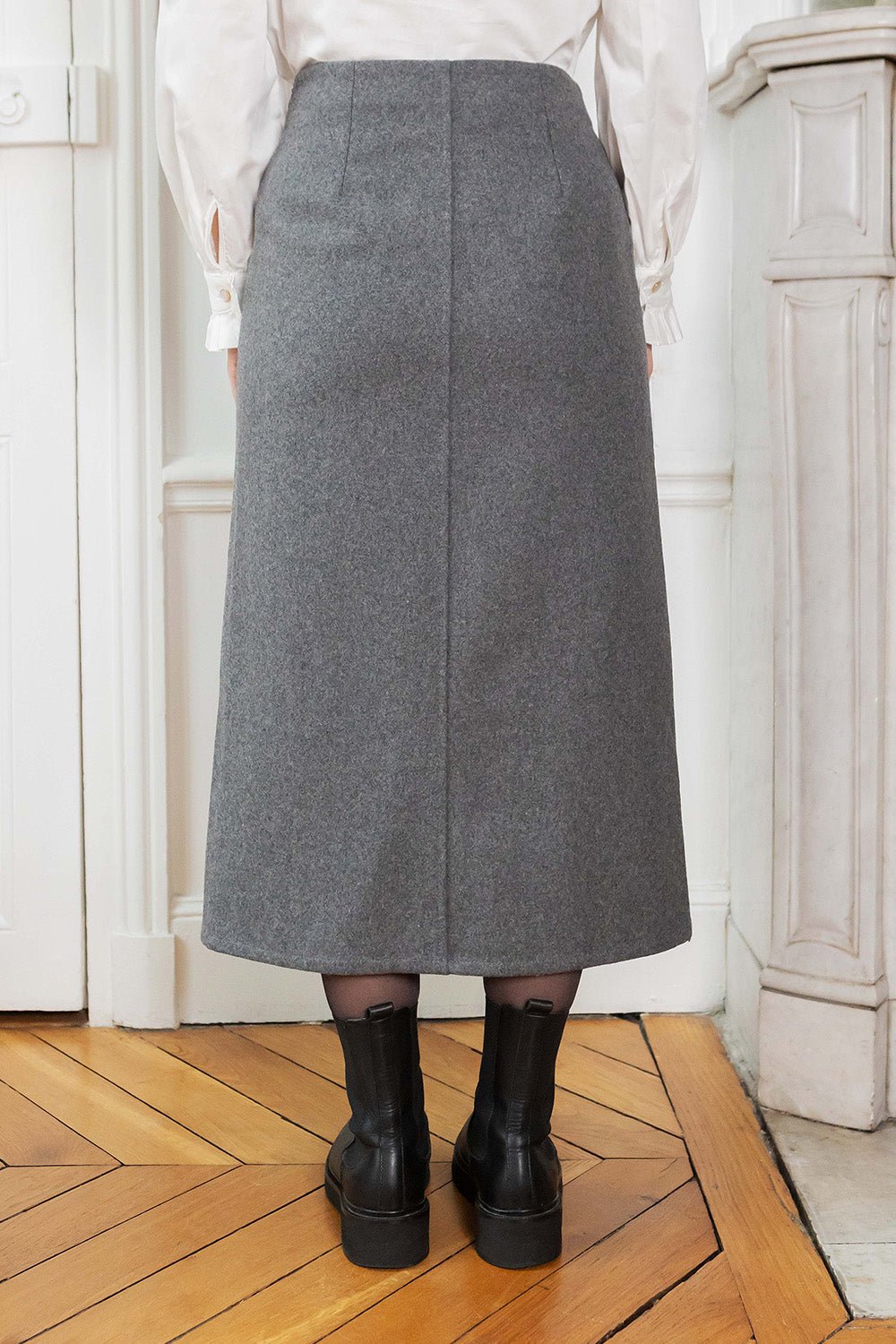 Petite-and-so-what-jupe-laine-portefeuille-femme-petite-gris