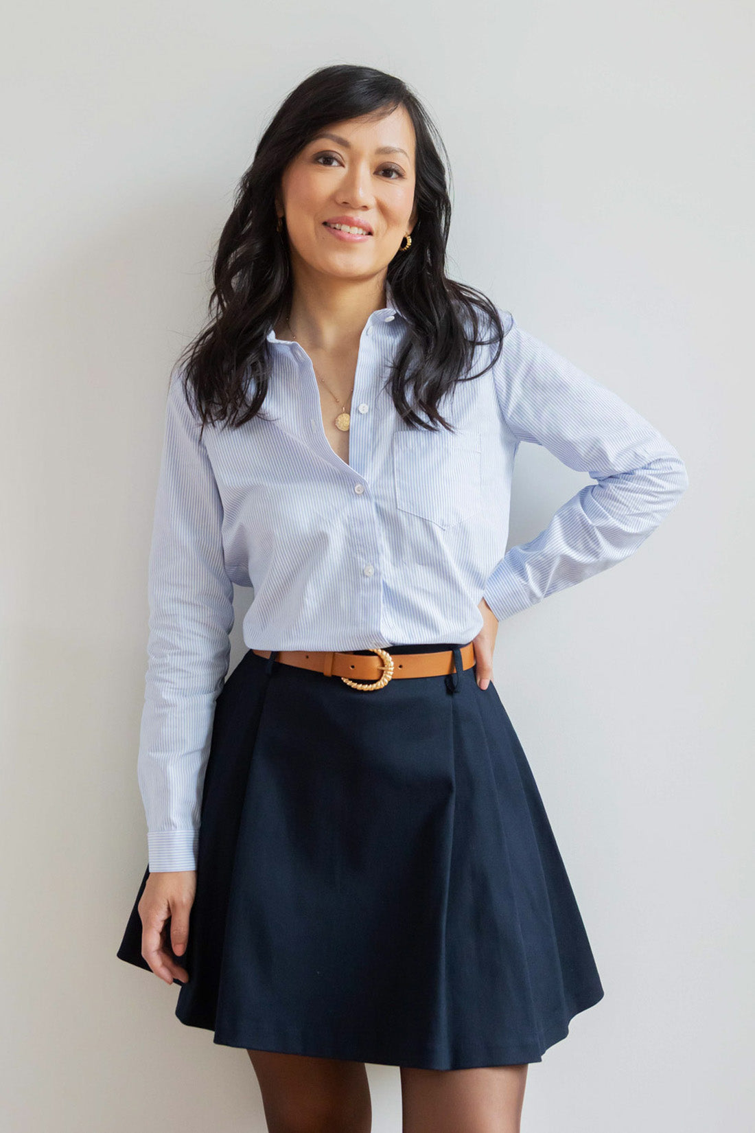 Petite-and-so-what-jupe-plisse-femme-petite-marine