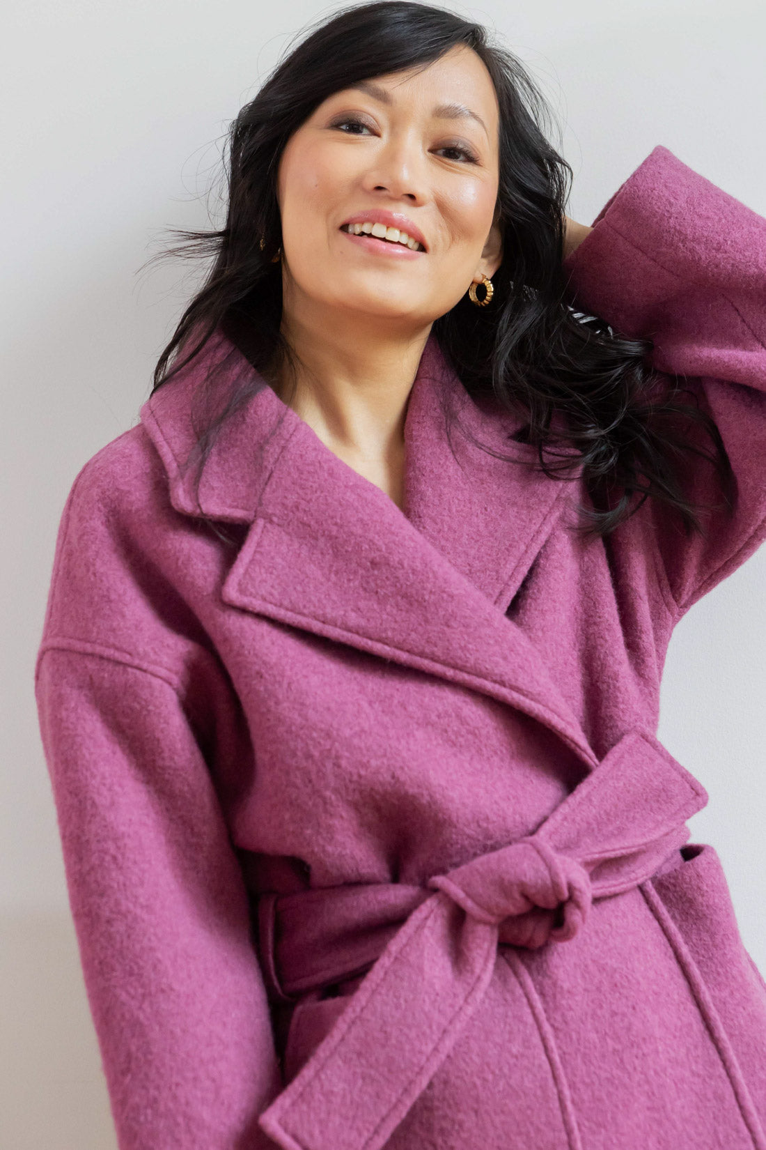 Petite-and-so-what-manteau-kimono-lila-laine-femme-petite-yoko