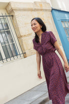 Petite-and-so-what-robe-floral-motif-midi-femme-petite