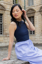 Petite-and-so-what-robe-maille-rayure-fluide-femme-petite-aimee
