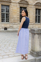 Petite-and-so-what-robe-maille-rayure-fluide-femme-petite-aimee